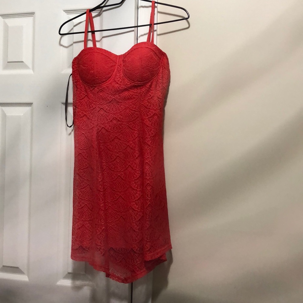 Red dress